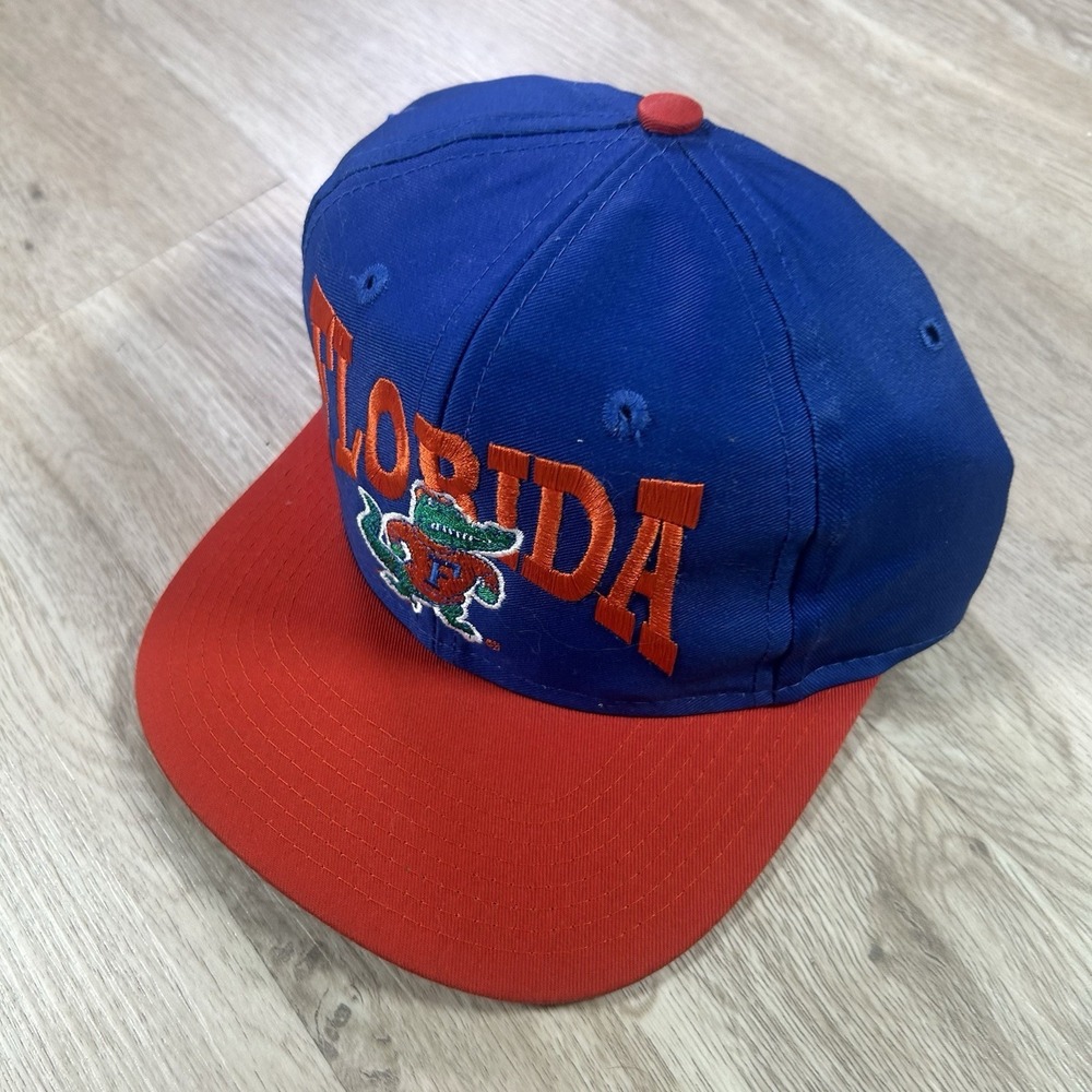 VTG Florida Gators‎ Snapback Hat NCAA Collegiate Blue Orange Cap - Picture 7 of 8